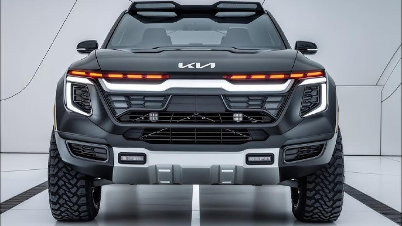 2025 Kia Tasman Pickup Launched: Stylish, Tech-Packed Design with Price and Mileage Breakdown