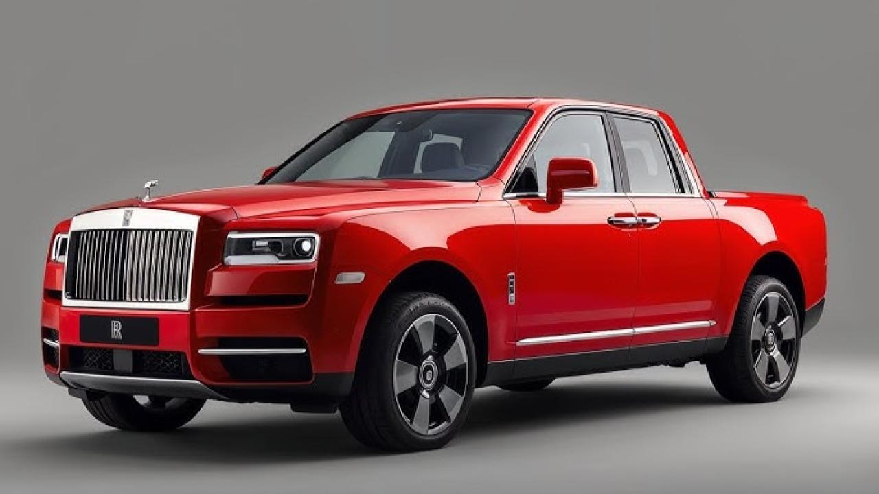 2025 Rolls-Royce Pickup Truck: A Jaw-Dropping Fusion of Power and Luxury – Features, Performance, and Price Breakdown
